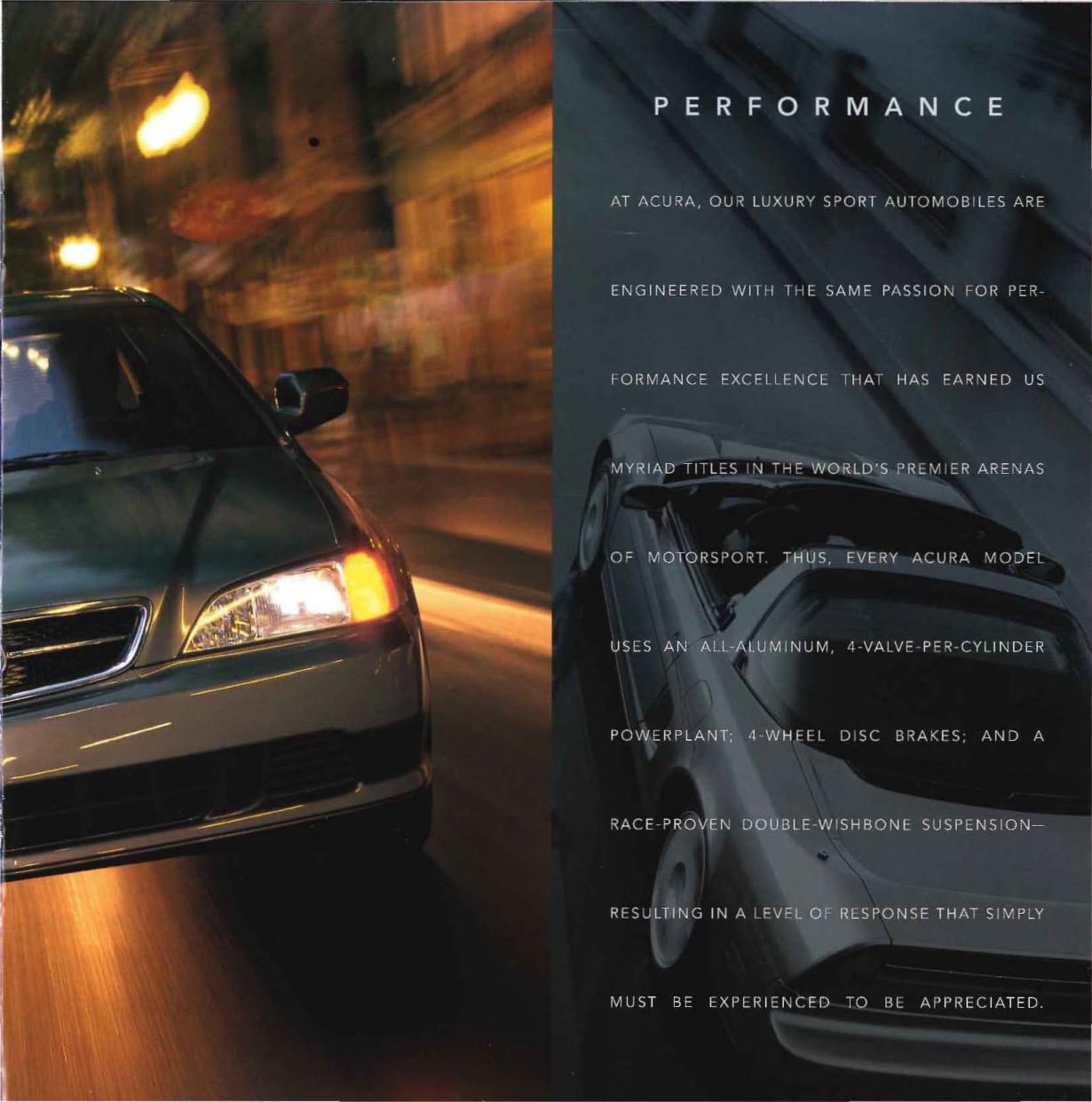 1999 Acura Brochure Page 10